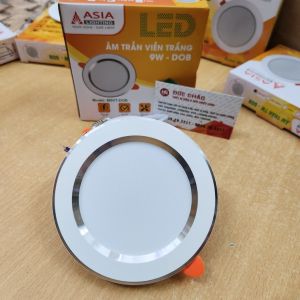 âm trần  9w thân nhôm chính hãng asia [hàng mới 100% bảo hành 2 năm]