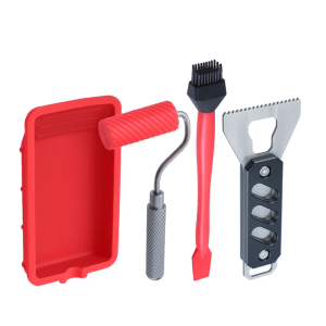 Keo spreader Nhôm tái sử dụng keo spreader spackle công cụ có rãnh để áp dụng keo spreader công cụ