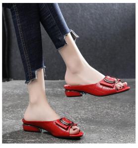 [Free Shipping] New Spring And Summer Collection: Plus-Size WomenS Wedge Sandals And Stylish Versatile Leather Shoes For Export