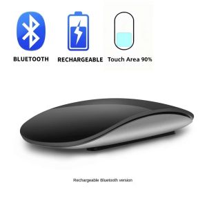【Ready Stock】Bluetooth Wireless Mouse rechargeable Silent Mouse multi touch mice ultra-thin mouse For Air Pro laptop