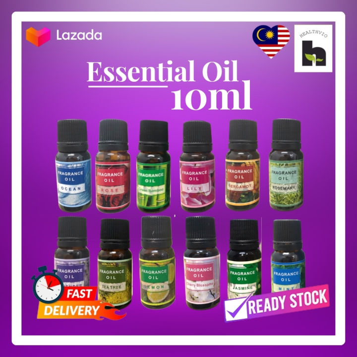 Natural Plant Humidifier Aromatherapy Fragrance Essential Oil Air Diffuser 10ml Lazada