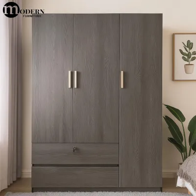 🔥2 & 3 Door Wardrobe + Top Cabinet / Almari baju 2 & 3 pintu / Almari Baju /Almari Baju Murah / Almari Murah / 衣橱 / 衣柜