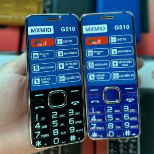 Điện thoại bàn phím G600 - G2000 Dành cho Người già cao tuổi Sóng 4G 2sim - Màn 2.2 - Pin 6800mah