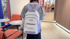 AE Girls school backpack for elementary and junior high school students new model for third to sixth grade girls large capacity high school backpack