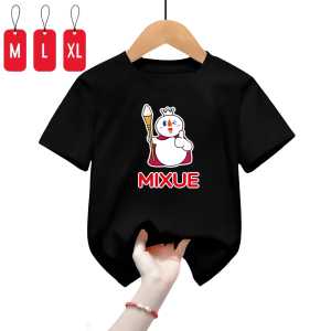 Kaos Anak Laki & Perempuan Mixue Top MLXL