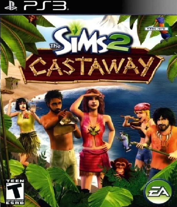DVD Kaset Game PS3 PKG Multiman HEN The Sims 2 Castaway