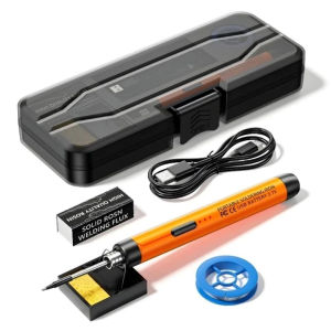 【SG STOCK】Cordless Soldering Iron Pen Kit 3 Adjustable Electric Soldering Iron Pen Set Rechargeable Portable Soldering Iron Kit