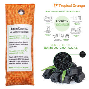 ⚡SG Delivery⚡ Natural Activated Bamboo Charcoal bag | Odor Absorber | Car/Closet/Shoes | Anti-Humidity & Mold