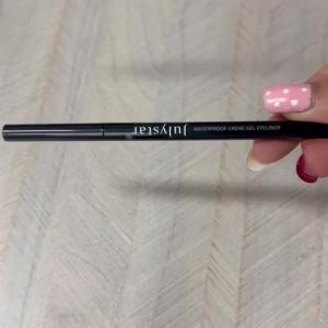 Smudge-Proof Gel Eyeliner Pencil - Intense Black Creamy & Long-Lasting Sharp Definition