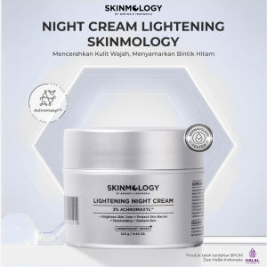 Benings Skinmology Cream Malam Pencerah & Penghilang Flek - Achromaxyl™ Niacinamide Tranexamic Acid