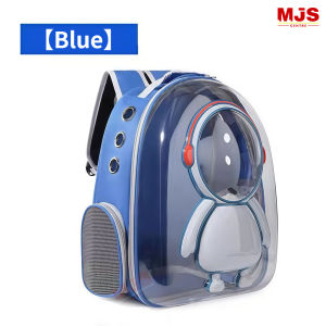 Space Capsule  Backpack Carrier Astronaut Shape Transparent Window Breathable Vent Design Small Cat Dog Travel Bag