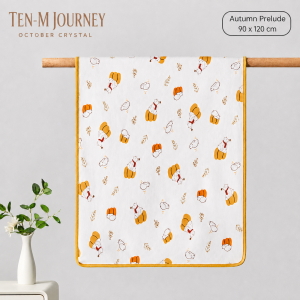 【十月结晶|TEN-M JOURNEY|OCTOBER CRYSTAL】 Baby Waterproof Bed Pad Reusable Cotton Diaper Changing Mat Mattress Protector