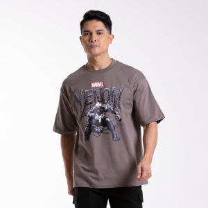 Forest x Marvel Venom Premium Cotton 220gsm Oversized Round Neck Tee - FA20012