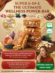 Fig Walnut Pie Healthy Snack For Work Office Adults Black Sesame Astragalus Dang Shen Mulberry Nutrition/No Additives High Fiber Nutritious Energy