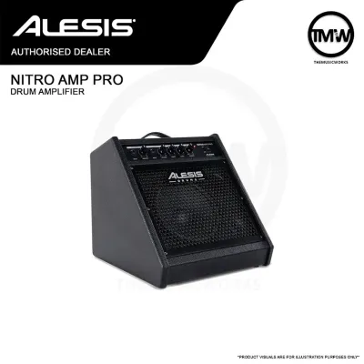 Alesis Nitro Amp Pro 80-watt 8-inch Drum Amplifier with Bluetooth