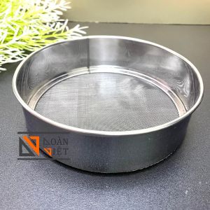 Dụng cụ RẮC CACAO RÂY BỘT INOX loại nhỏ 145cm - Dụng cụ làm bánh lưới khít pha chế vợt lược rau má lược dừa rắc Ca cao