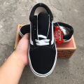 Giày Vans Old Skool Màu Đỏ Mận, Đen. 