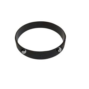 PLLEWY Cool Yin Yang Charm Street Dance Silicone Bracelets Jewelry Accessories Tai Chi Silicone Wristband Sports Rubber Bracelets