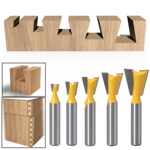 Woodworking Tools: 8-Handle Slotted Tenon and Tenon Woodworking Tool Small Dovetail Milling Woodworking Engraving Tool