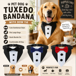 Dog Bandana Triangle Scarf Pet Necktie Bow Tie Adjustable Large Dog Bandana Drool Bib Suit Bandana Neckerchief Puppy
