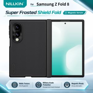 NILLKIN Magnetic Case For Samsung Galaxy Z Fold 8 Without S Pen Slot Rebound Hinge Protection CA4019