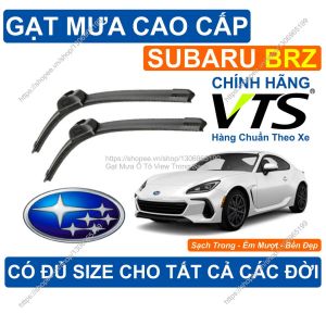 Gạt Mưa Kính Lái Subaru BRZ Cặp Gạt Mưa Kính Lái Cho Các Dòng Xe Subaru BRZ Có Đủ Size Cho Các Đời Xe Subaru BRZ