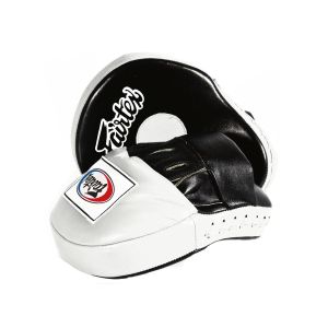 Fairtex Ultimate Contoured Focus Mitts Black/White FMV9