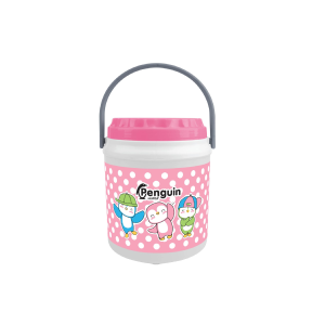 FJS กระติกเก็บความเย็น จุได้ 1.6 ลิตร และ 3.5 ลิตร พลาสติกเกรด A  ขนาดกลม น่ารัก สีสันสดใส รุ่น HC160J HC350