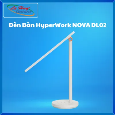 Đèn Bàn HyperWork NOVA DL02 White - Hàng Chính Hãng