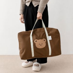 Túi Đựng Chăn Mền Chống Thấm Cho Bé Đi Học Mầm Non Túi Đựng Quần Áo Đa Năng Canvas Dày