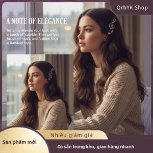 Hàng có sẵn✨ Âm nhạc lưu ý tóc Clip với thạch trang trí bên mũ nón cho cô gái phong cách độc đáo phụ kiện tóc cho món quà