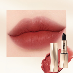 Black Luxury Velvet Non-Transfer Lipstick for All Seasons  Adult Women  Moisturizing Lips  Color Lock Technology