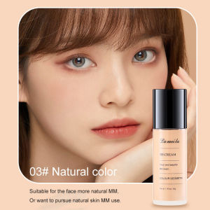 Clear Concealer BB Cream Natural Moisturizing Concealer Oil Control Nude Makeup Student makeup artist Natural  Long Lasting Makeup Moisturizing Liquid Foundation Oil Control