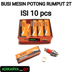 Busi mesin potong rumput 2 tak busi mesin rumput busi chainsaw senso 1 Box isi 10 pcs
