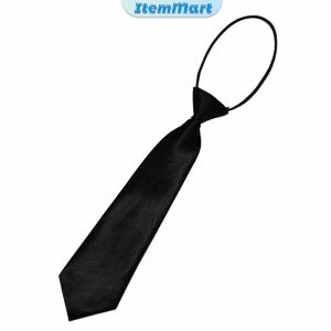 ItemMart Fashion Kids Necktie Adjustable Tied For Boy And Girl Cute Decoration Casual Uniform Accessories
