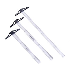 Detachable T Scale Acrylic Rulers For Accurate Carpentry And Architectural Drafting