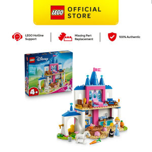 LEGO Disney Princess 43283 Cinderella Animal Friends Castle (149 Pieces)