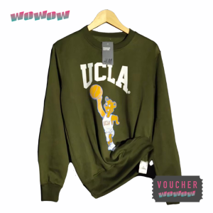 Jaket Sweater Crewneck H & M Ucla University of California Los Angeles - MANTEL STREETWEAR HYPE HYPEBEAST BRAND