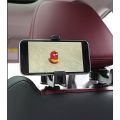 Móc Treo Đồ Sau Ghế Ô Tô Kiêm Giá Đỡ Điện Thoại Đa Năng, Móc Xoay 360 Độ Tiện Lợi Ra Phía Trước Hoặc Phía Sau Ghế, Chịu Lực Treo Lên Đến 5kg. 