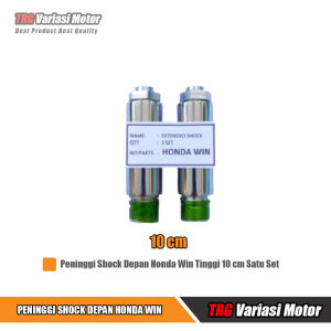 Peninggi Shock Depan Honda Win 100 Tinggi 10 cm Sambungan Shok Skok Sok TRG Satu Set