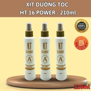 Xịt Dưỡng Tóc  HT 16 POWER A+ 210ml  bảo vệ tóc khỏi các tác động nhiệt độ cao như máy kẹp máy sấy tóc  Chính Hãng