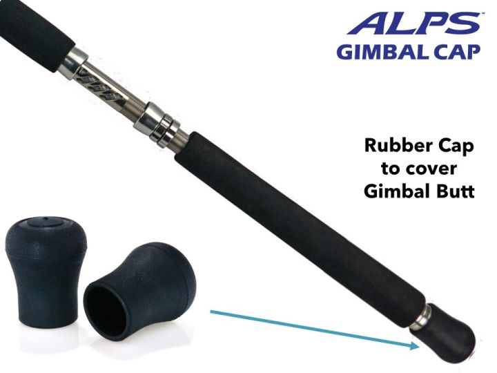 ALPS GIMBAL CAP rod butt cover end cap cover protection rubber