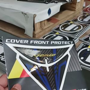 Stiker Timbul Genio & Aksesoris Mobil: Desain, Head Pad, Batok Genio Tankpad