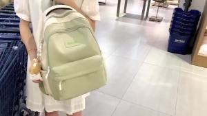 School bag for women Korean style large capacity Teenagers high school College bag waterproof