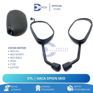 5TL KACA SPION ASSY KANAN KIRI ALL MIO / VEGA JUPITER / F1ZR / SEPION / CERMIN / KUALITAS TERBAIK