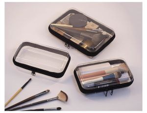 📦กล่องพลาสติกใส กล่องจัดระเบียบ กล่องเก็บของอเนกประสงค์ แบบใส มีซิป สามารถพกพาได้ กล่องใสมีซิป กล่องใส่เครื่องสำอาง