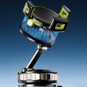 FONKEN Vacuum Magnetic Car Phone Holder Universal Navigation Suction Cup Phone Mount Holder Foldable GPS Bracket