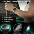 2023 kospet Tank S1 siêu smartwatches phụ nữ AMOLED hiển thị đồng hồ quân đội 5ATM ip69k Bluetooth không thấm nước cuộc gọi ai giọng nói assistan Thiết bị theo dõi sức khỏe thể thao SmartWatch Nam. 