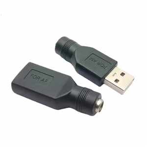 Essential Nguồn máy tính xách tay Adapter tip Xách Tay USB để dc5.5x2.1 Bộ chuyển đổi kết nối chuyển đổi cho loa Fan Router