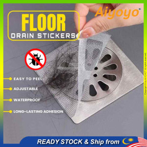 Disposable Floor Drain Stickers Anti-Blocking Filter Shower Drain Hair Catcher Kitchen Sink Bathroom